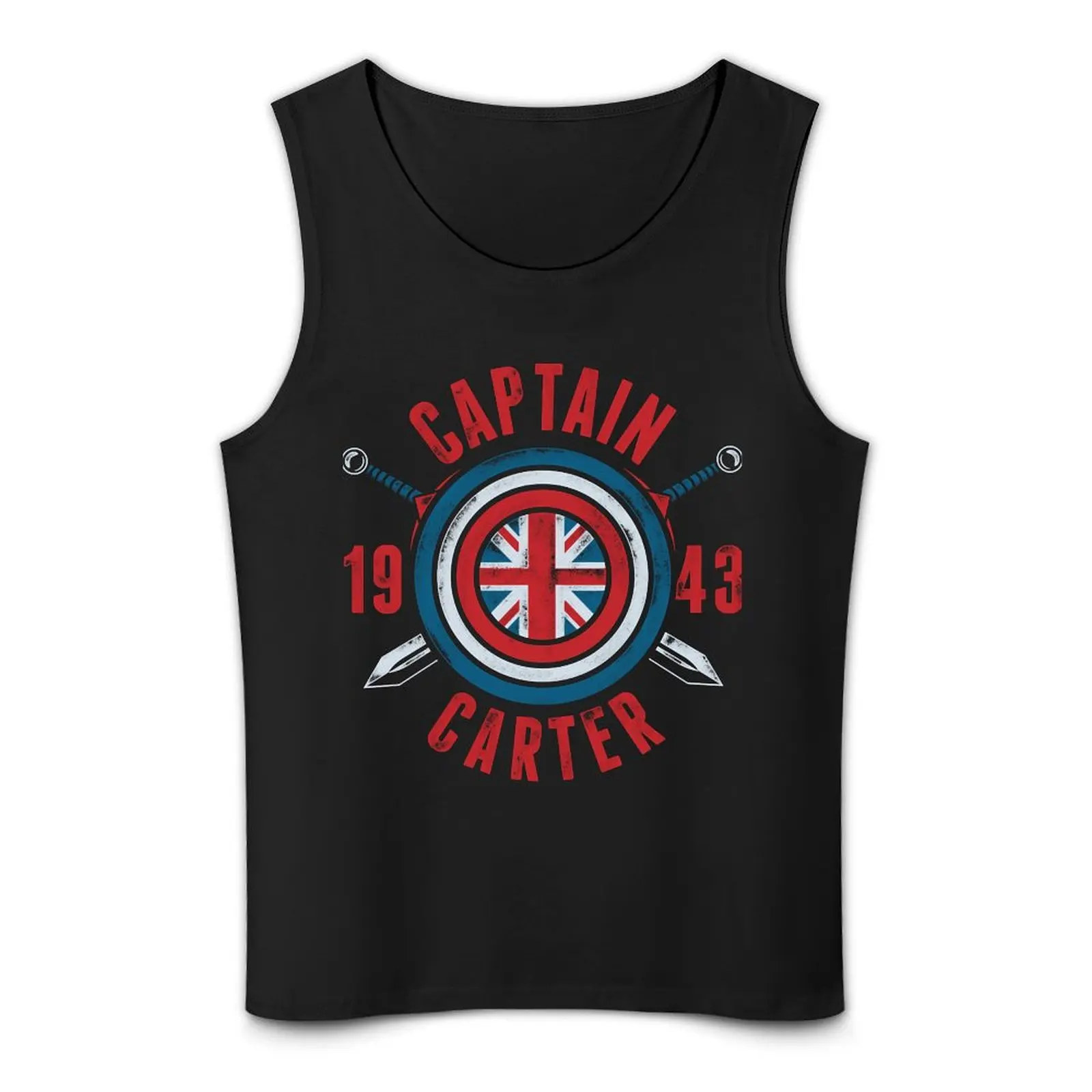 Captain Carter Tank Top Men's clothes gym clothing men Men's t-shirts
