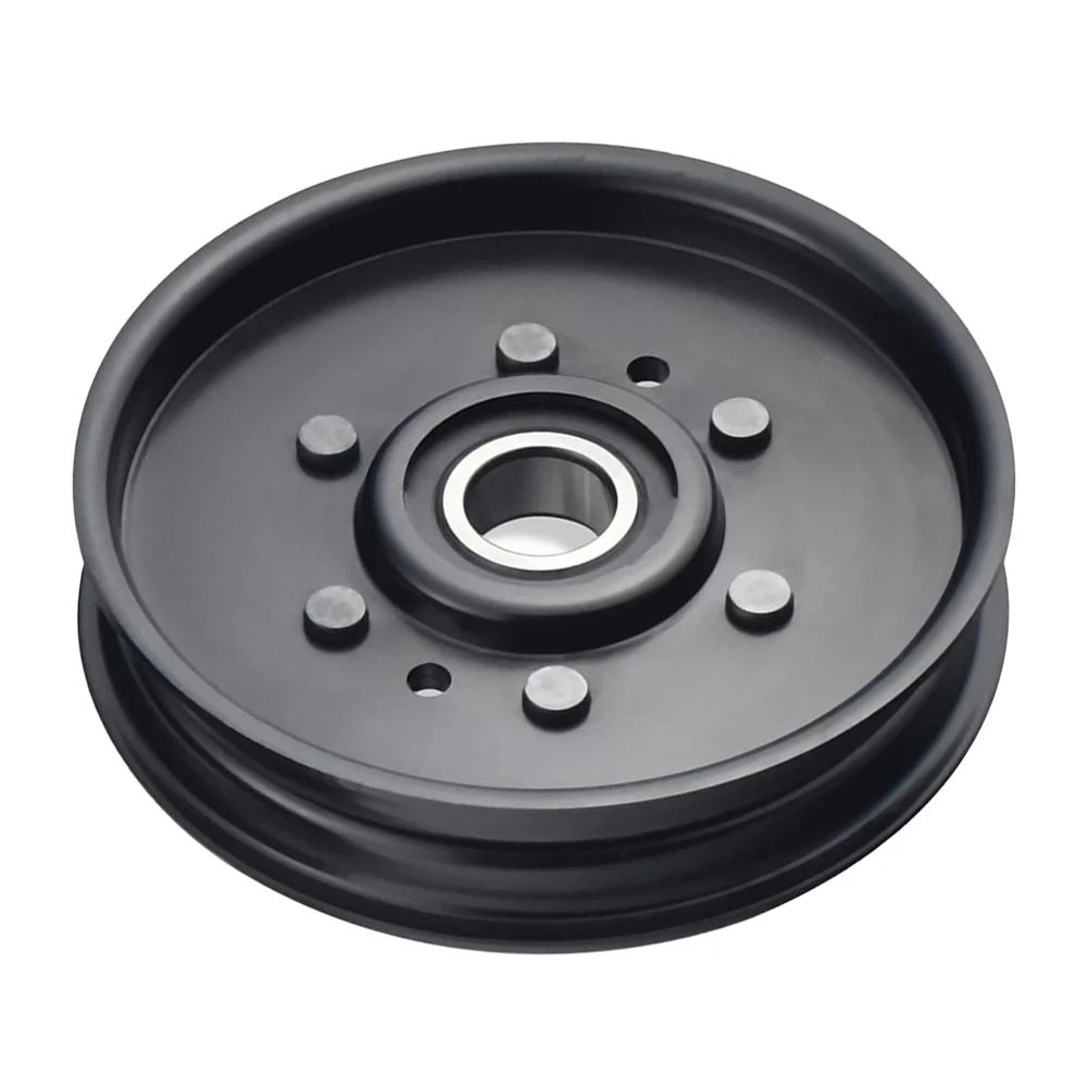 Flat Idler Mower Pulley For AM37249 AM107468 Compatible Easy Installation Heavy Duty Fits 175 180 240 260 285 320 Mowers