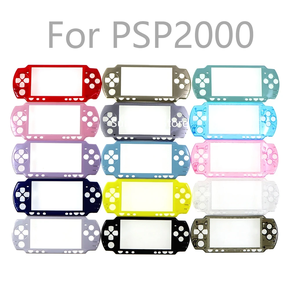 1PC Multi-color For PSP2000 New Housing Front Faceplate Case Shell Cover With Logo top cover for  PSP2000