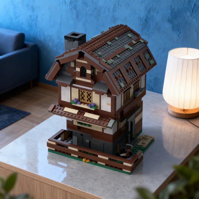 

4052 детали MOC: Мастерская Бри, Властелин Колец, конструктор, креативный подарок, декор для демонстрации, сборная модель премиум-класса для взрослых