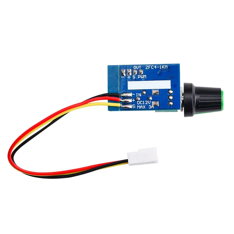 

B03B-DC12V 4P ШИМ-контроллер скорости вентилятора с ручкой, корпус процессора, переключатель управления вентилятором, шумоподавление и рассеивание тепла B