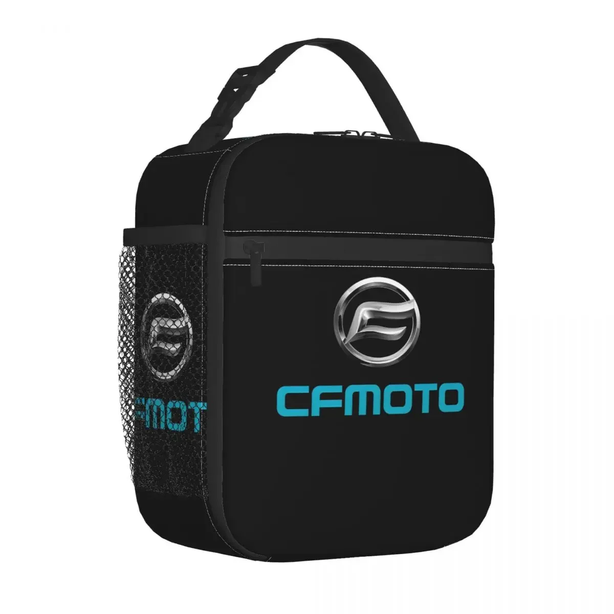 CFMoto Motorcycle Insulated Lunch Bags Thermal Bag Reusable Lunch Container Motorcross Tote Lunch Box Girl Boy School Travel