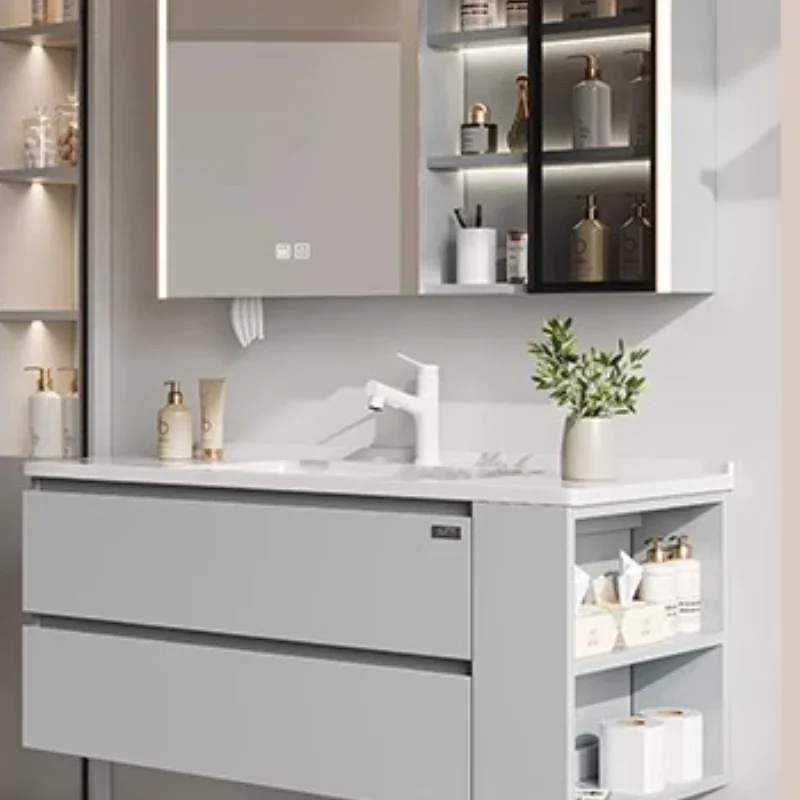 

Vintage Organized Bathroom Cabinet Designs Corner Shelves Bathroom Cabinet Vanity Mirror Reception Gabinete Lounge Furniture