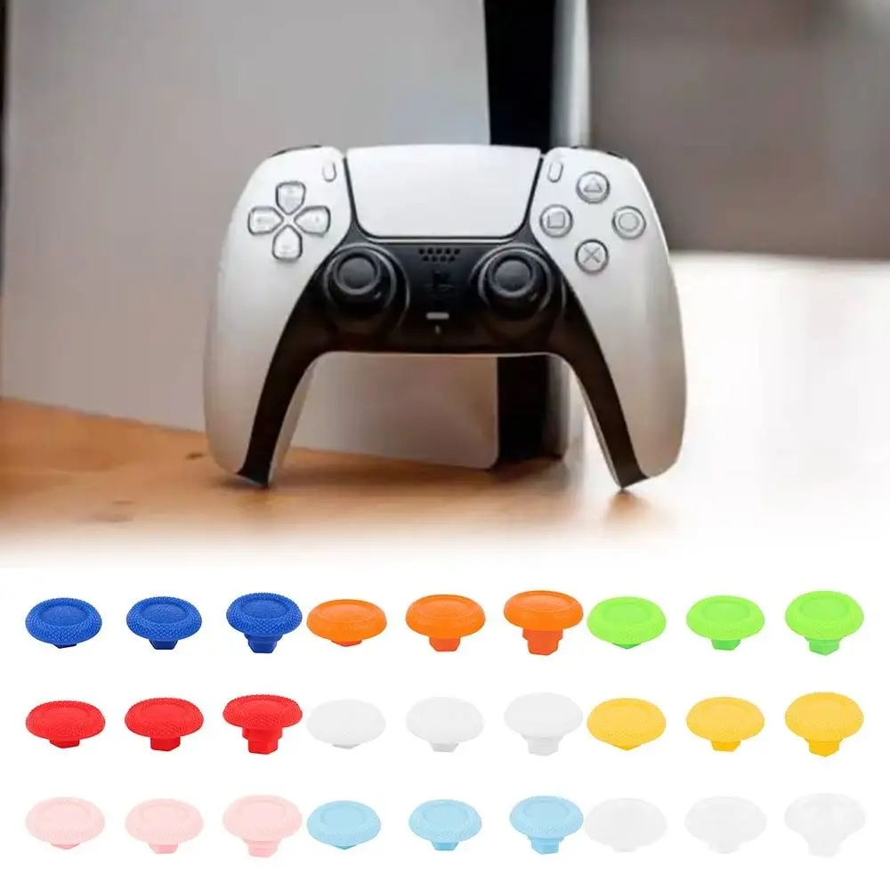 8pcs Professional Repairing Thumbstick Caps DIY Anti-slip Controller Thumb Stick Gamepad Joystick for PS5