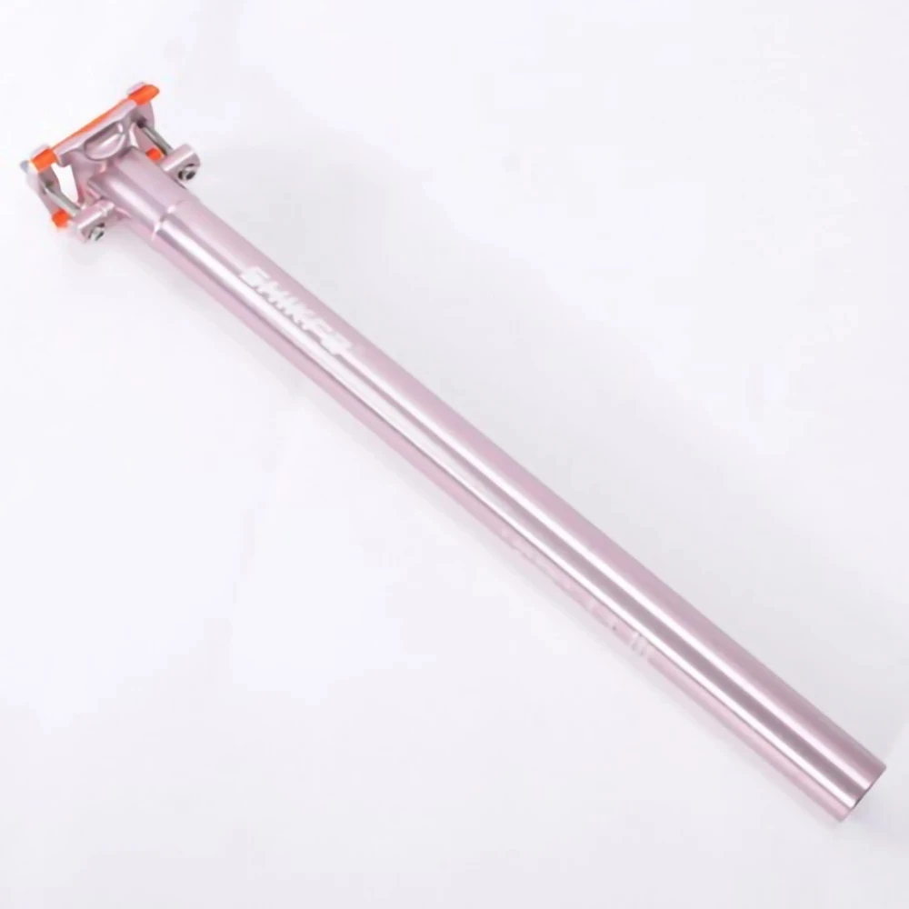 SHIKRA Bike Seatpost Ultra-light Aluminum Alloy 27.2/ 31.6*400mm Mountain Road Seat Tube Black Red Titanium
