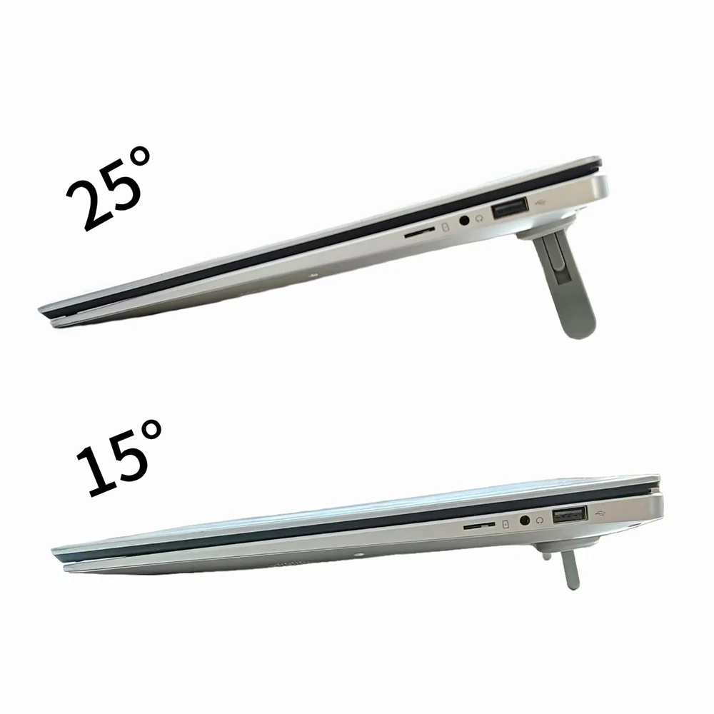 Laptops Bracket Stands Universal Laptop Riser Stand Cooling Pad Invisible For Macbook Pro 13 15 Air Lenovo Samsung Notebook