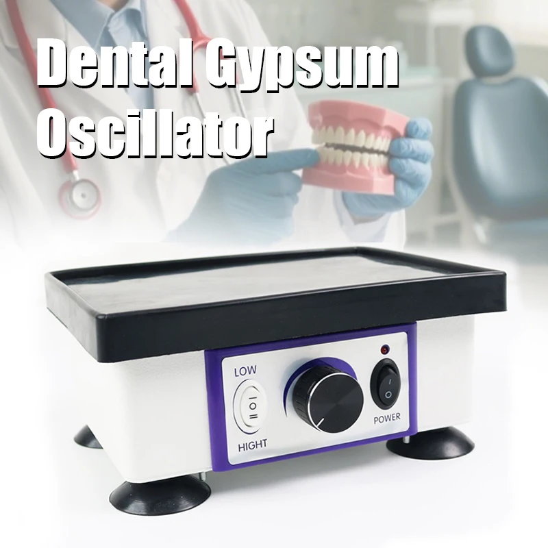 Dental Plaster Vibrator Big Quadrate Square Oscillator Shaker Gypsum Vibrating Machine for Dental Lab