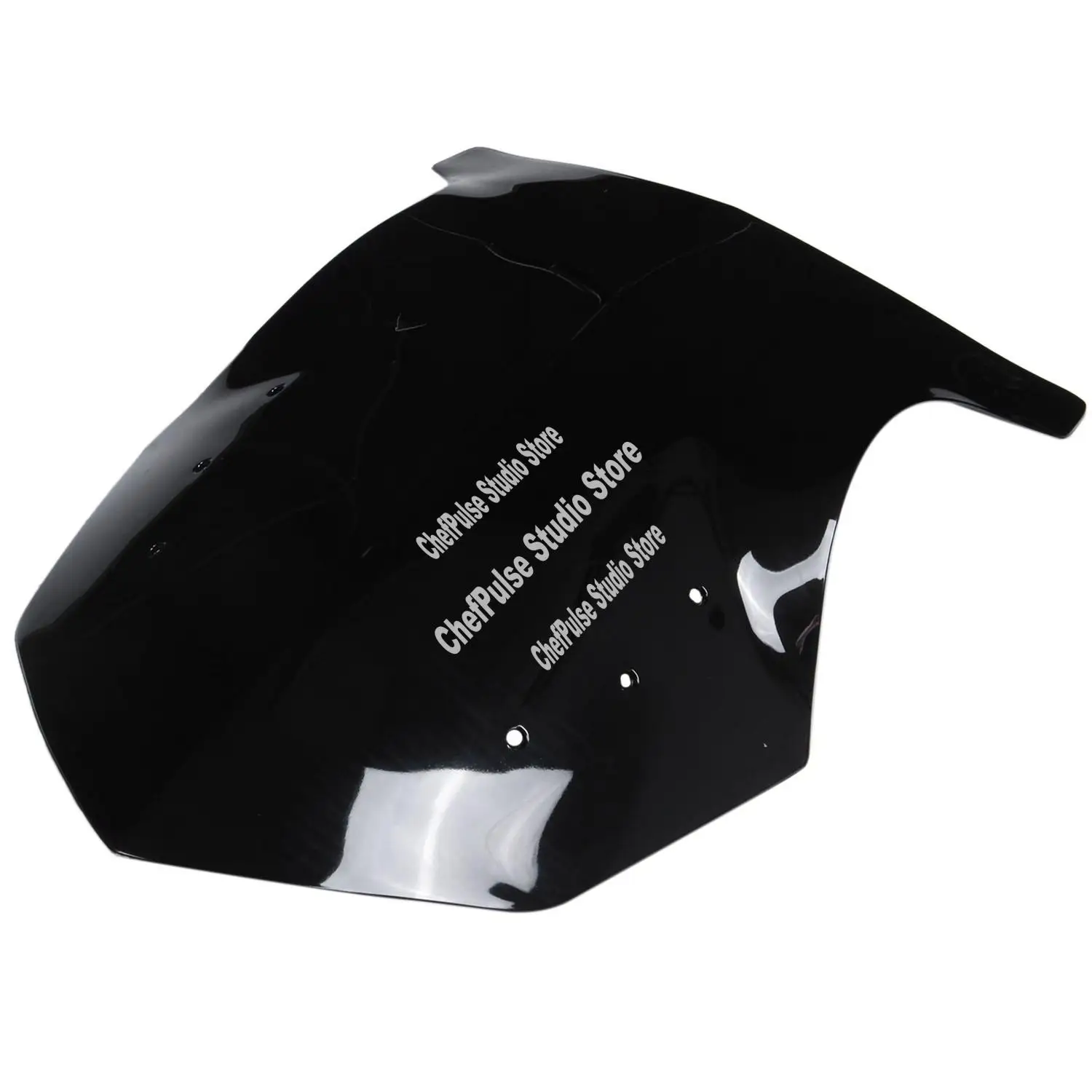 A68M-الزجاج الأمامي منحرف الفقاعات المزدوجة الأسود لكاواساكي نينجا 1000 Sx Z1000sx Z1000-Sx 2011 2012 2013 2014 2015 2