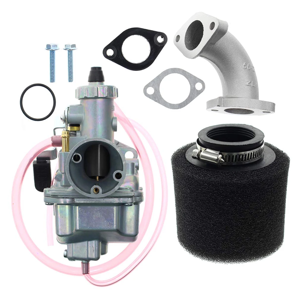 New VM22 26mm Carburetor Kit Fit for Mikuni Intake Pipe Pit Dirt Bike 110cc 125cc 140cc Lifan YX Accessories