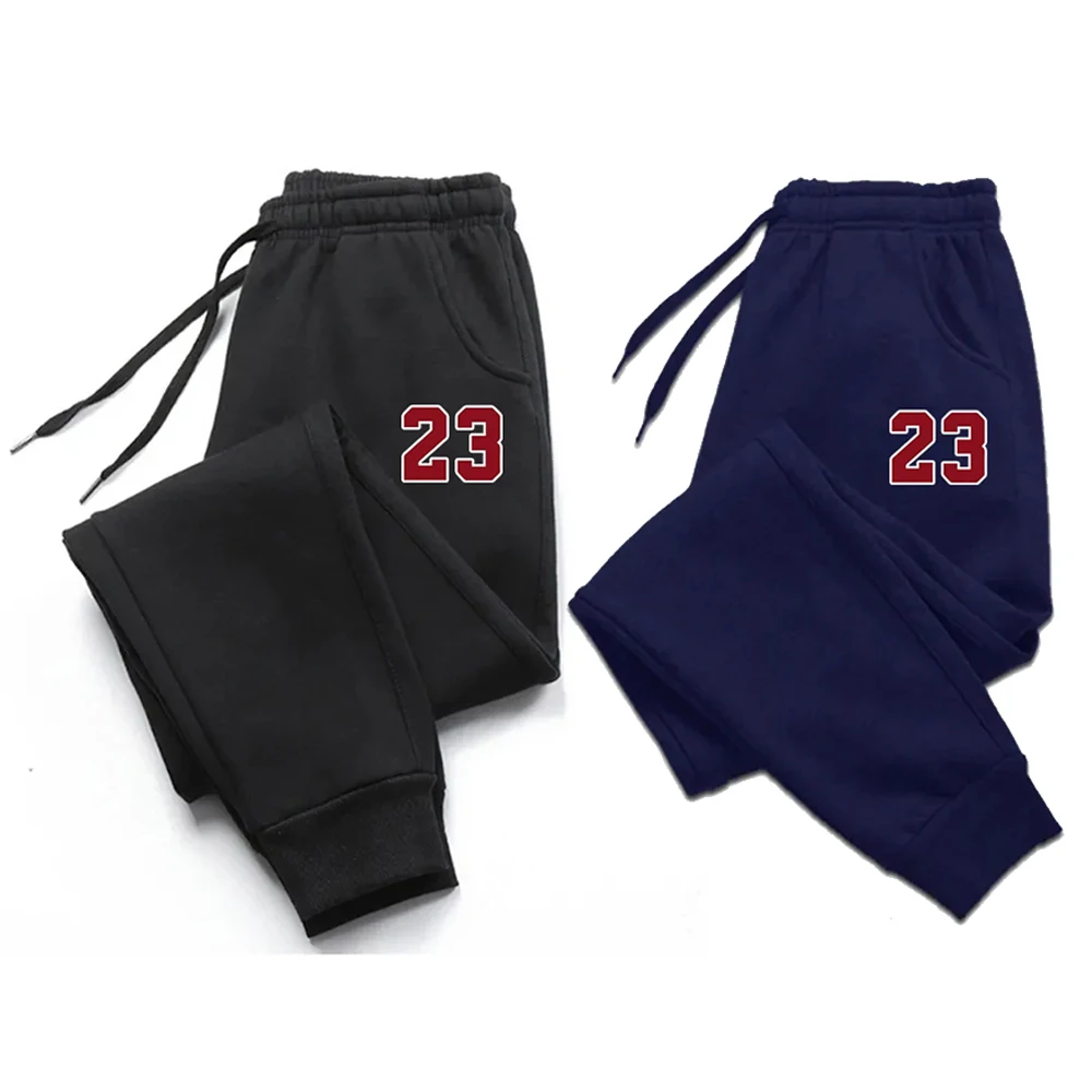 

Мужские брюки с рисунком, теплые брюки для бега, прямые модные спортивные повседневные длинные штаны для тренировок, 23 шт.