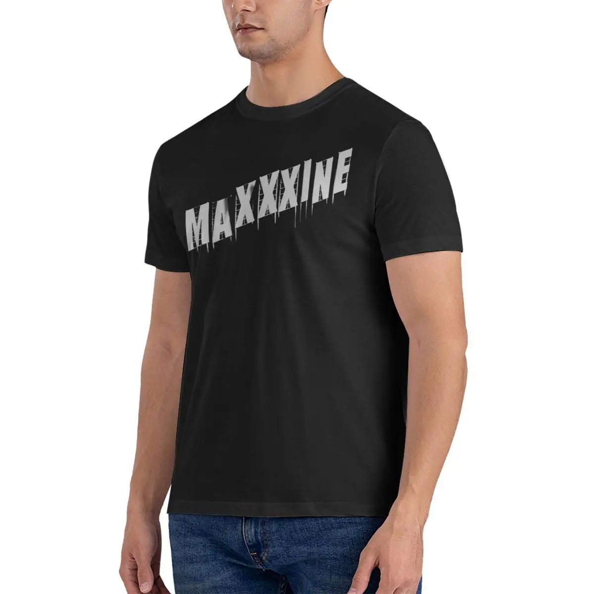 Men's Sign T Shirt MaXXXine Pure Cotton Clothing Fashion Short Sleeve Crewneck Tees New Arrival T-Shirts