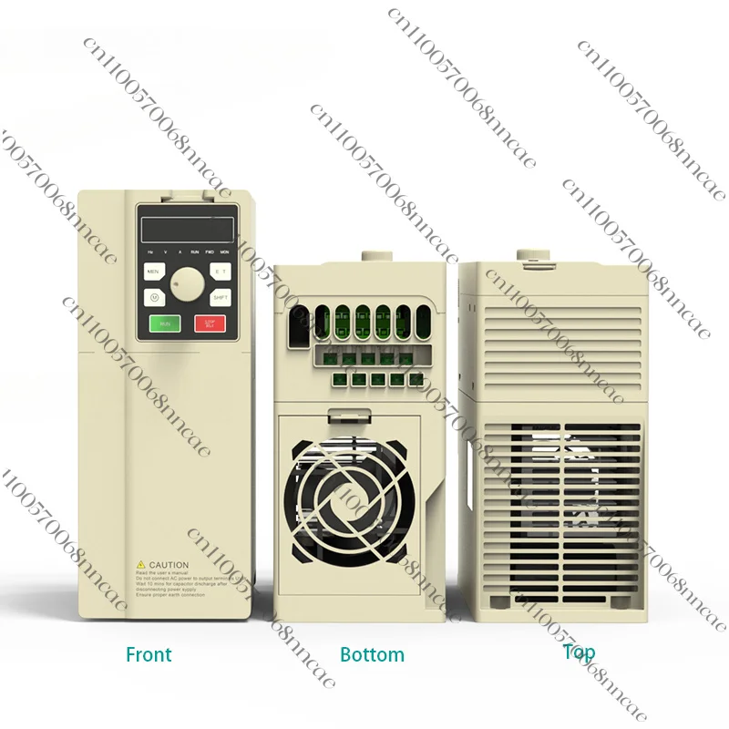 AC Variable Frequency Drive (VFD) Inverter, 0.75kW–11kW 3-Phase 380V Input for 0.5–15HP Motor Speed Control