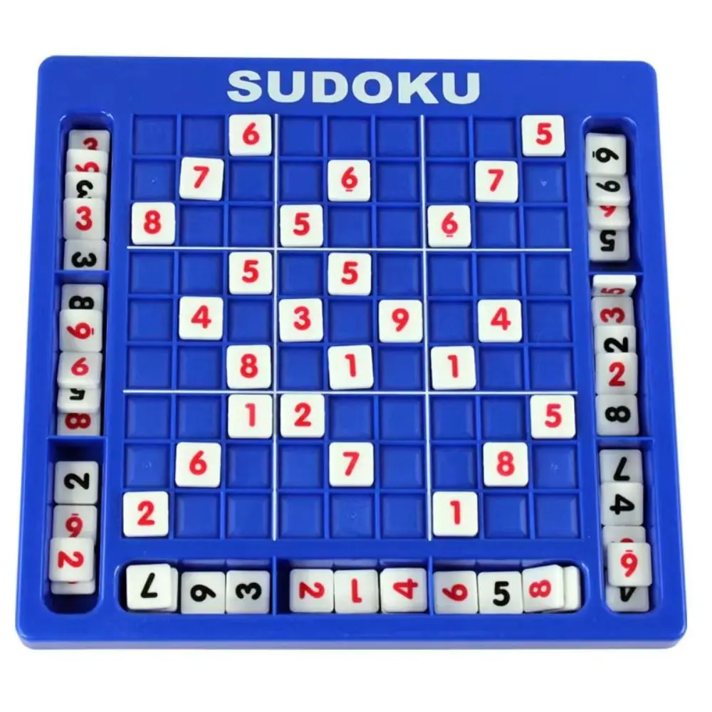 

1 Set Nine Grid Sudoku Crosswords Toys International Montessori Sudoku Puzzle Toys Checkers Game Table Number Place Games