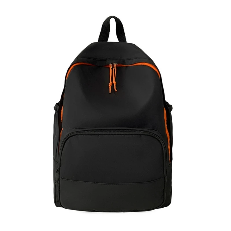 Black Korean Backpack Fashionable and Functional Daypack for Students Professionals and Travel Enthusiasts