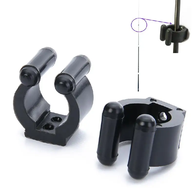 

20Pcs/Set Plastic Club Clip Fishing Rod Pole Storage Rack Tip Clamps Holder Clips Pool Cues Exhibition Clip