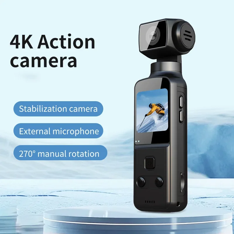 new-4k-action-digital-camera-133-screen-270-degrees-rotate-wifi-transmission-record-lightweight-portable-k1-sport-motion-camer