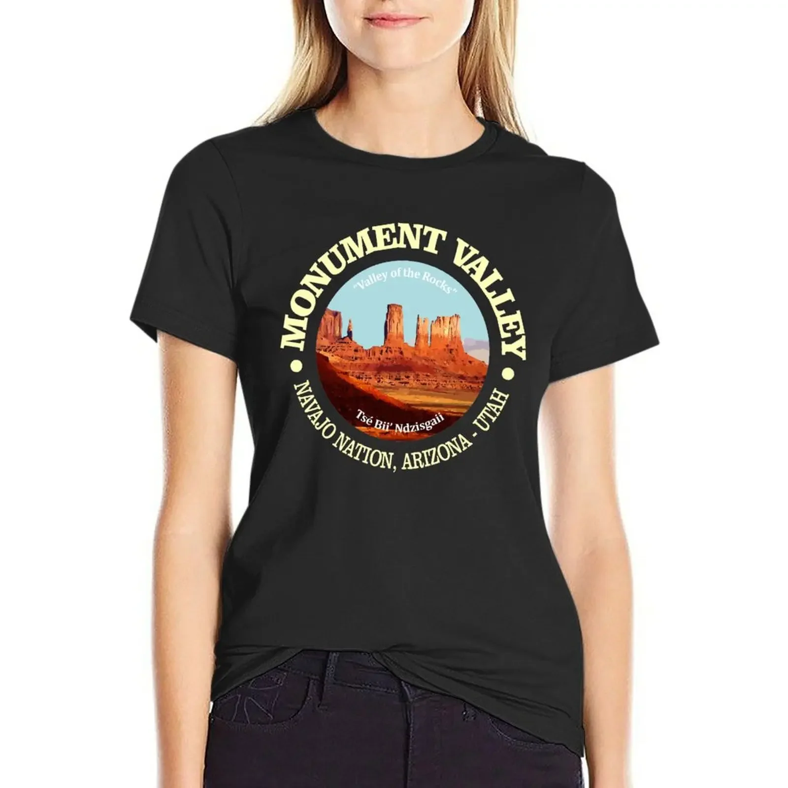 

Monument Valley (OBP) T-Shirt funny graphics customs design your own Women's tee shirt