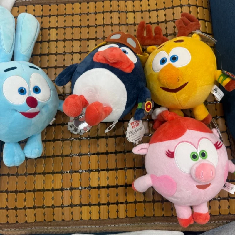 In Stock Gogoriki Plush Doll Dr. Ping Cross-Border Toys Babyriki Soft Stuffed Animal Cute Round Plush Figure Home Decora Gift