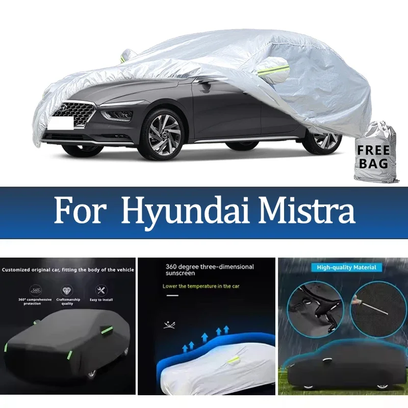 

For Hyundai Mistra Car Cover Outdoor Protection Covers Snow Sunshade Waterproof Dustproof Exterior UV Car Accessories