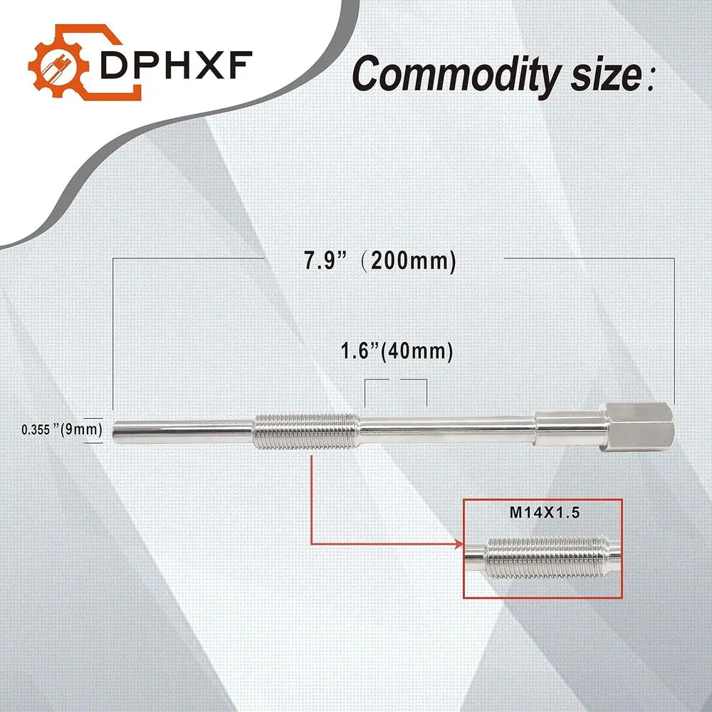 Hardened Primary & Secondary Clutch Puller Tool kit. Contains 7 Different Models And Sizes of Clutch Puller Tools. Suitable for
