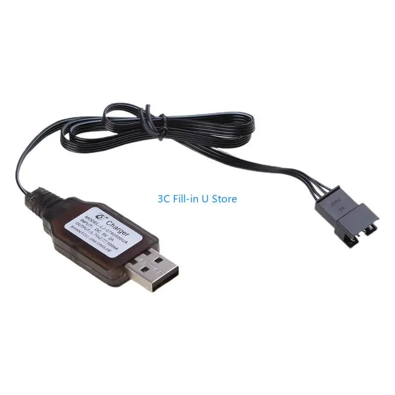 G8TA 7.4V USB Cable with 4P-SM Plug for 7.4v Lithium Battery Accessories
