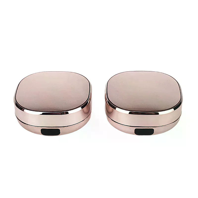 패셔너블 에어 쿠션 파운데이션 DIY 박스 미니 귀여운 빈 퍼프 박스 휴대용 거울 BB 크림 화장품 메이크업 케이스 컨테이너