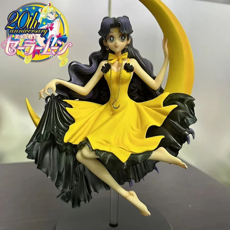 

Anime Sailor Moon Figures Luna Figure Humanoid Luna Action Figure Cartoon 30cm Pvc Models Statue Ornament Collectible Toys Gifts