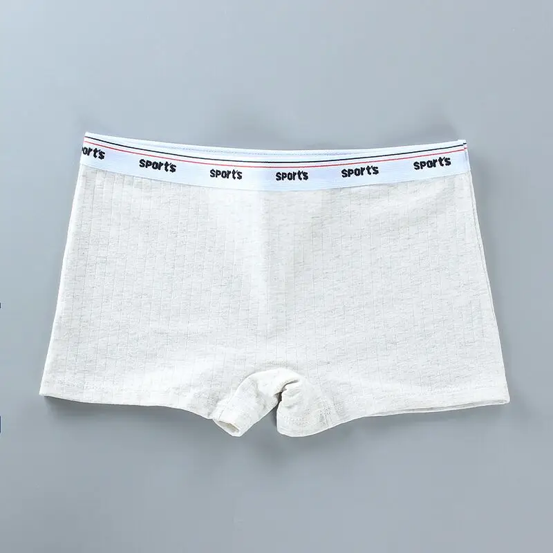 3PC Kids Underwear Cotton Girls Panties Boxer Briefs Children Panties Breathable Teen Underpants Boxer 8-14Years