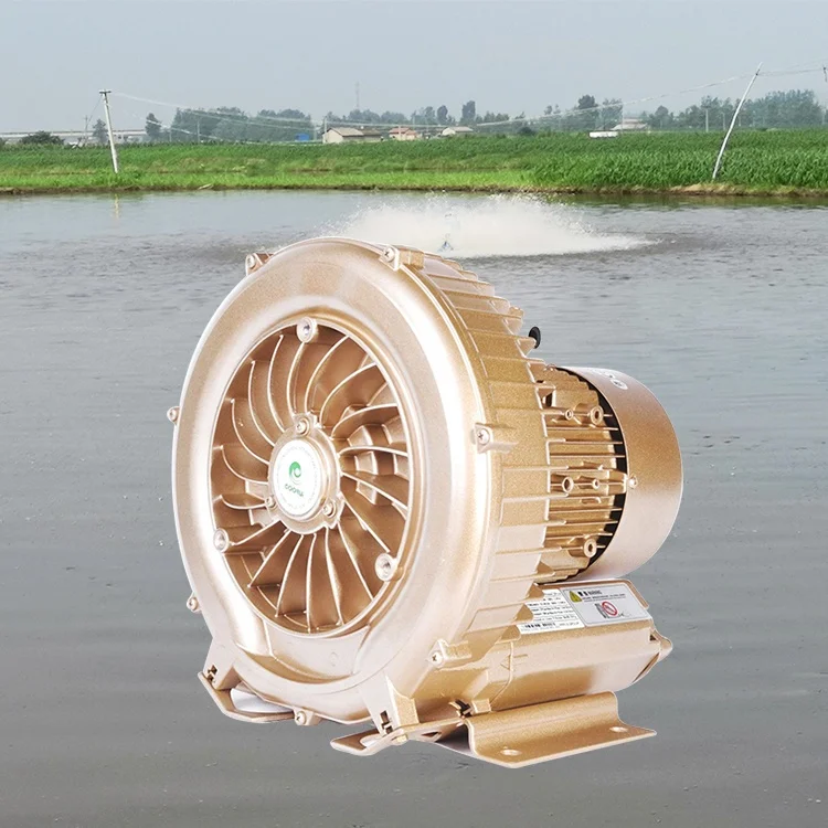 

STLFFish Pond Regenerative Oxygen Pump Fish Farm Aeration Roots air Blower for Aquaculture