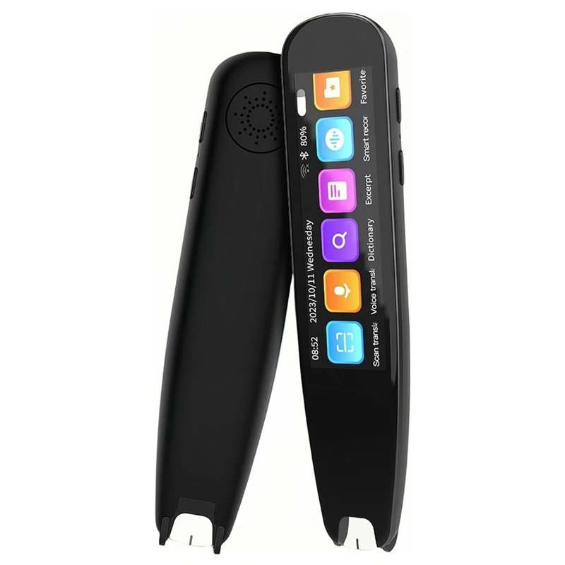 Scan Reader Pen, OCR Digital Pen Reader, Text To Speech Reading Pen, Voice Translator Machine 131 Language Translator Durable