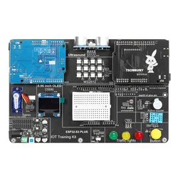 Tscinbuny Complete Electronics Kit for Arduino Programmable IoT Development ESP32 S3 PLUS Starter Professional Educational Kit