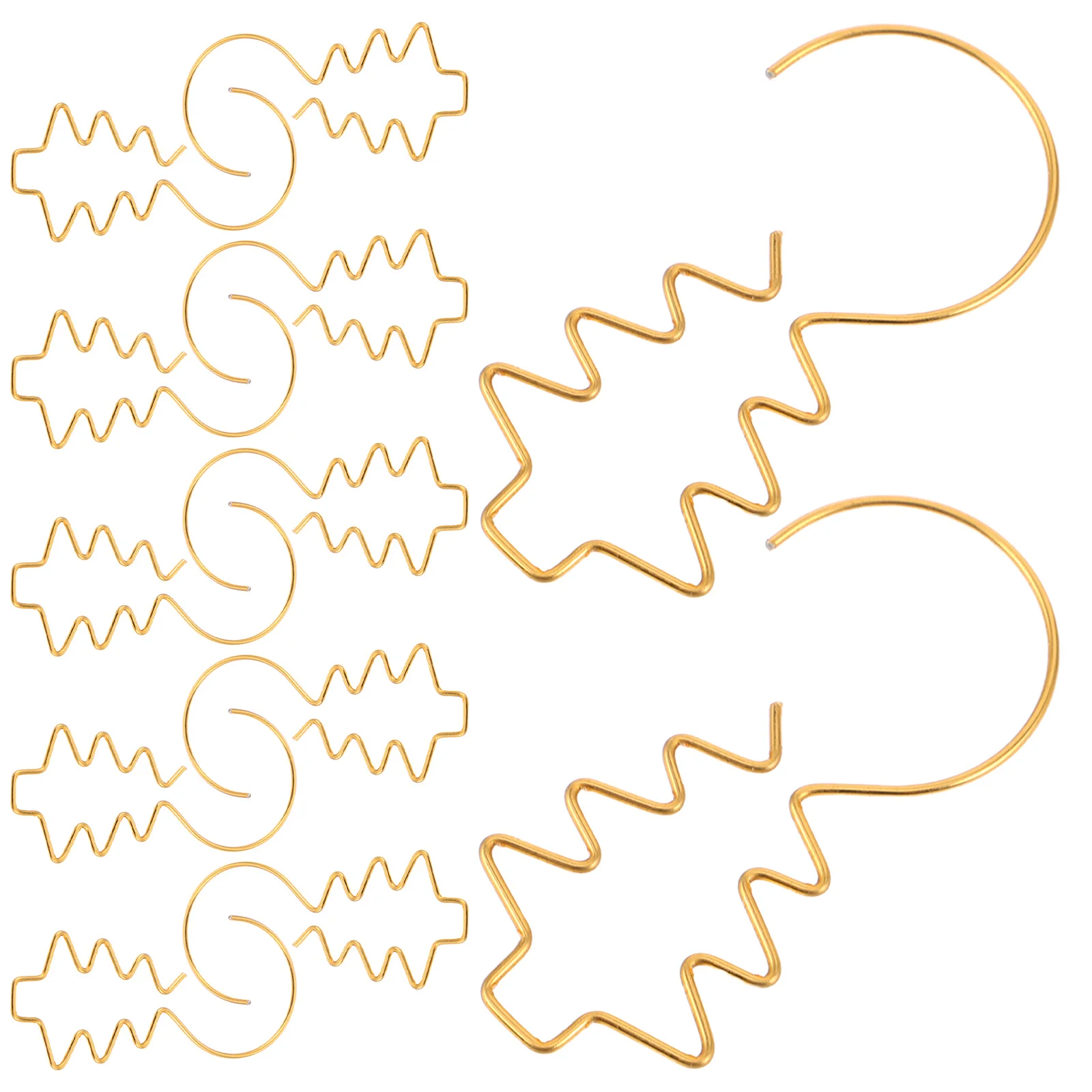 

100 Pcs Hangers Christmas Decorations Garland Ornament Hooks Tree Shaped Hanging Metal