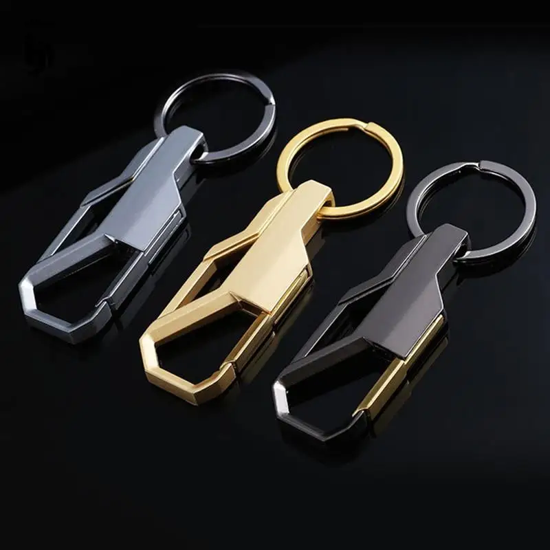 Fashion Rvs Heren Sleutelhanger Taille Opknoping Zakelijke Gentleman Sleutelhanger Beste Cadeau Sleutelhouder Sieraden