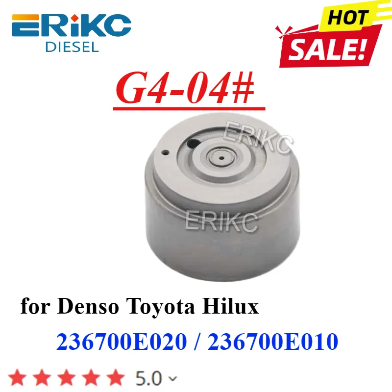 G4-04# Diesel Fuel Injector Control Valve Plate 23670-19015 295700-0120 Auto Injection Parts for Denso TOYOTA HILUX Euro6