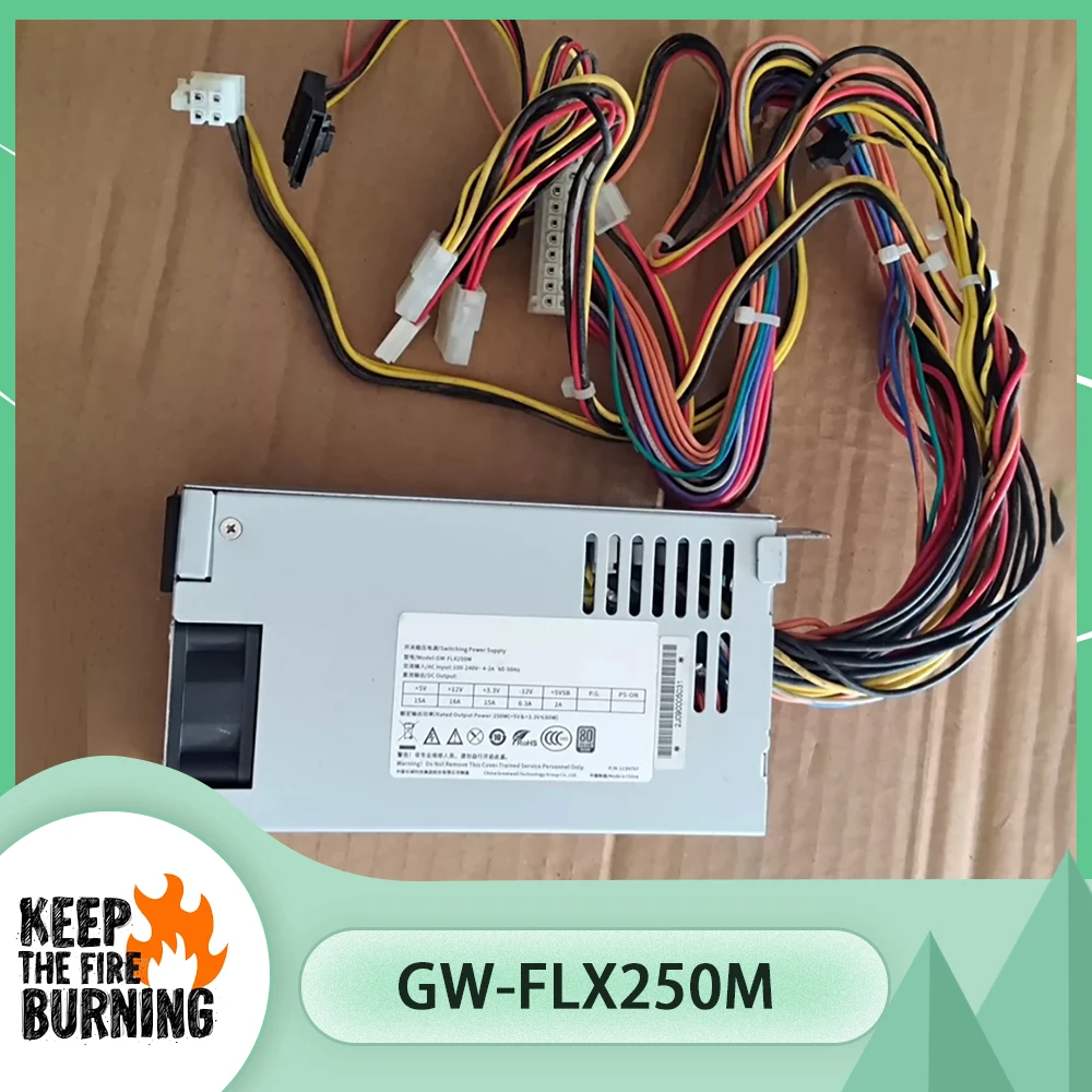 Server industrial control power supply 1U 250W GW-FLX250M