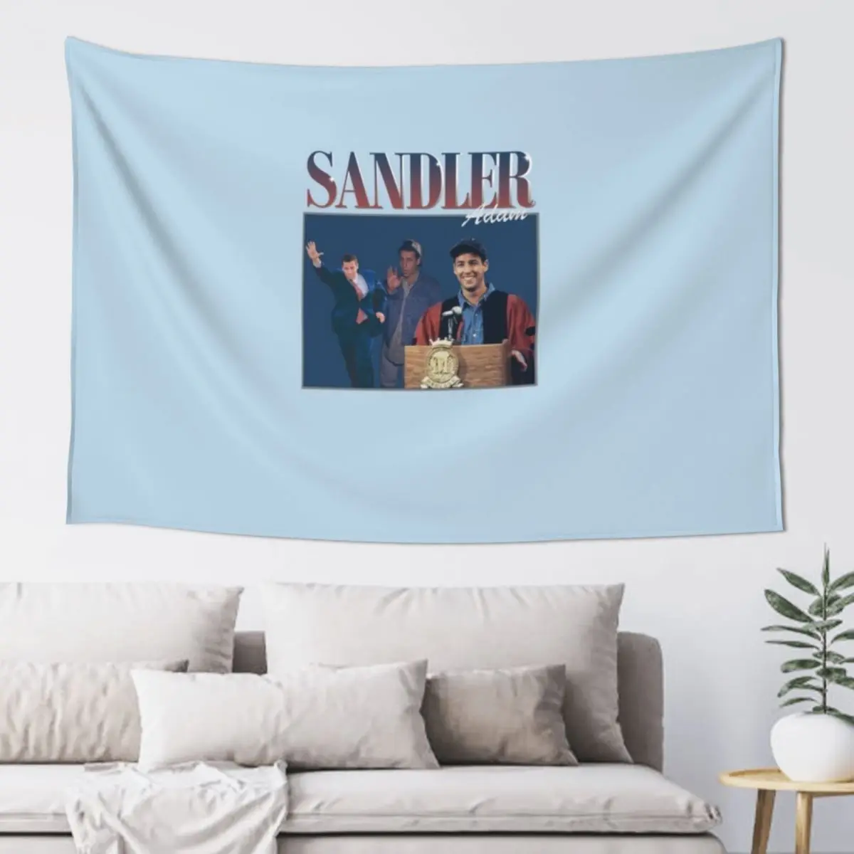 adam sandler Classic T-Shirt Tapestry Room Decorations Aesthetic Room Design Home Decor Accessories Tapestry