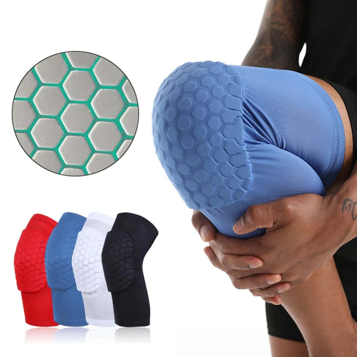 1Pcs/2Pcs Knee Pads   Youth Adult,Basketball Baseball Knee Brace Knee Support,Compression Knee Sleeve  Cycling Running Tape Dog