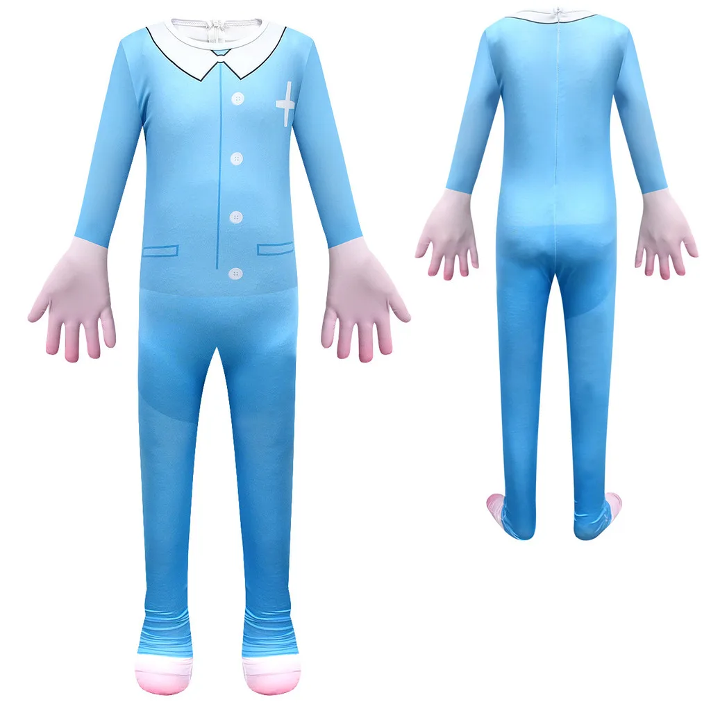 4922 Kids Boys Girls Animal Hospital Jumpsuit Doctor Outfits