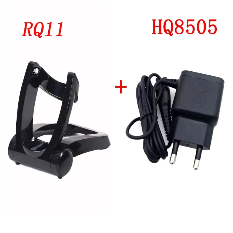 Rasoir HQ8505, chargeur prise ue + support pliable, pour Philips Norelco RQ1195, RQ1150X, RQ1160X, RQ1180X, RQ1185, RQ1190X, RQ1195