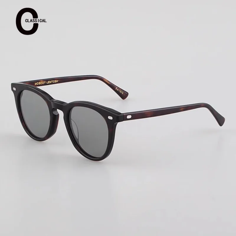 Luxury Brand OVERSIZE Anti-Blue Outdoor UV400 Women Retro Tortoisesbill Matte Black Frame Polarized Yellow Men Sunglasses