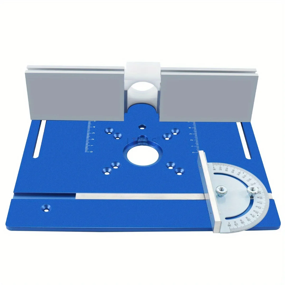 C8 Router Table Insert Plate Inverted Plate Aluminum Alloy Woodworking Bench Table Saw Multifunctional Trimmer Engraving Machine