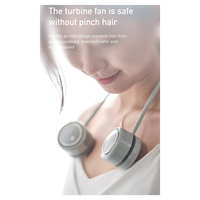 Hanging Neck Fan USB Large Wind Portable Outdoor Leafless New Storage Lazy Person Hanging Neck Fan