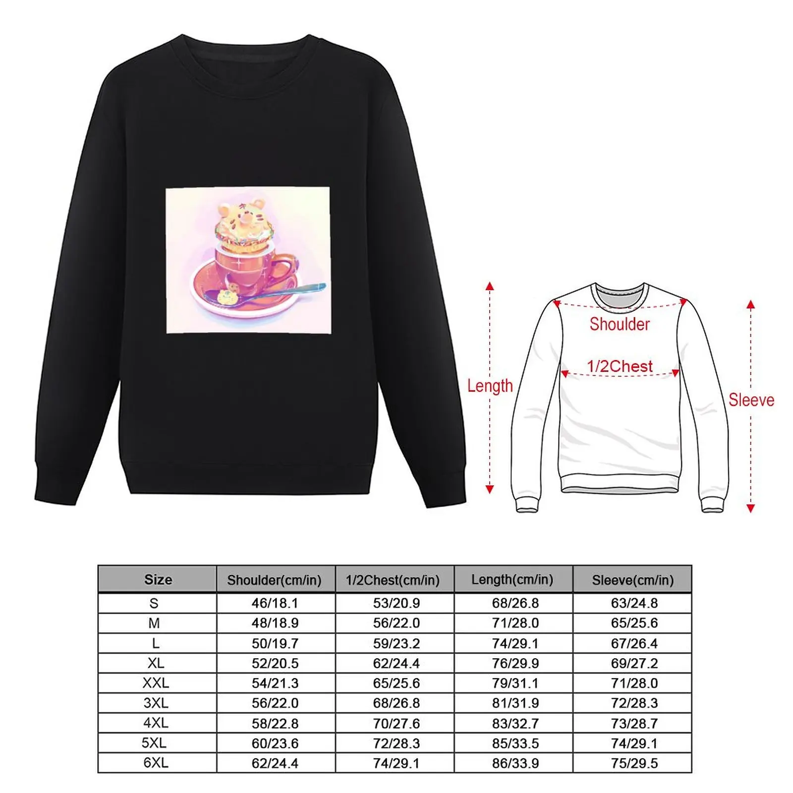 Cute tiger ice cream Pullover Hoodie korean clothes graphic t shirts men hooded shirt streetwear men sweatshirt for men