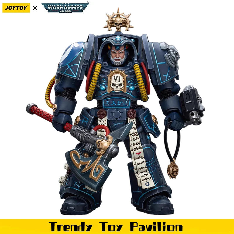 

【JOYTOY】Warhammer 40K Ultramarines Librarian in Terminator Armour 1/18 Action Figure Toys