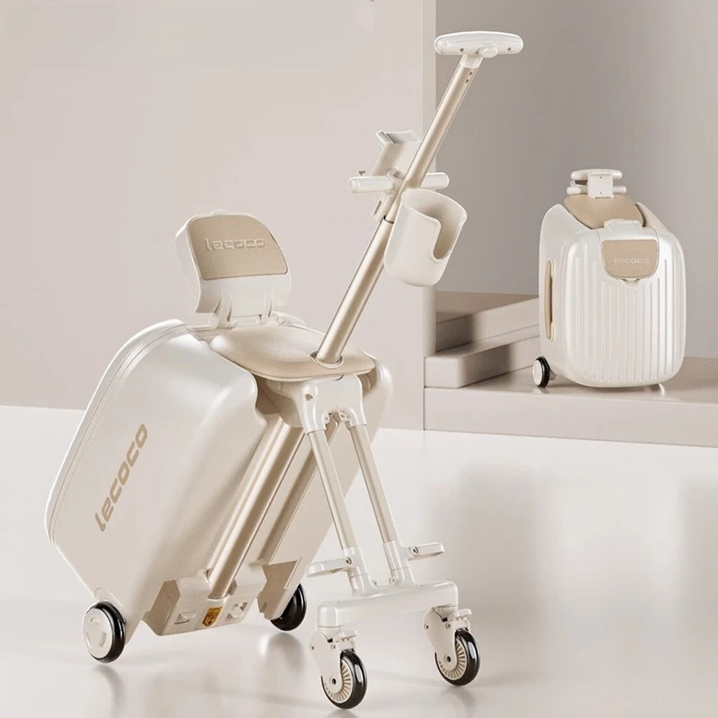 Kids' Luggage Baby Carrying Travel Bag Baby Carriage-able Travel Case Luggage Rolling Suitcase Baby Carrying Gadget 아동 수하물