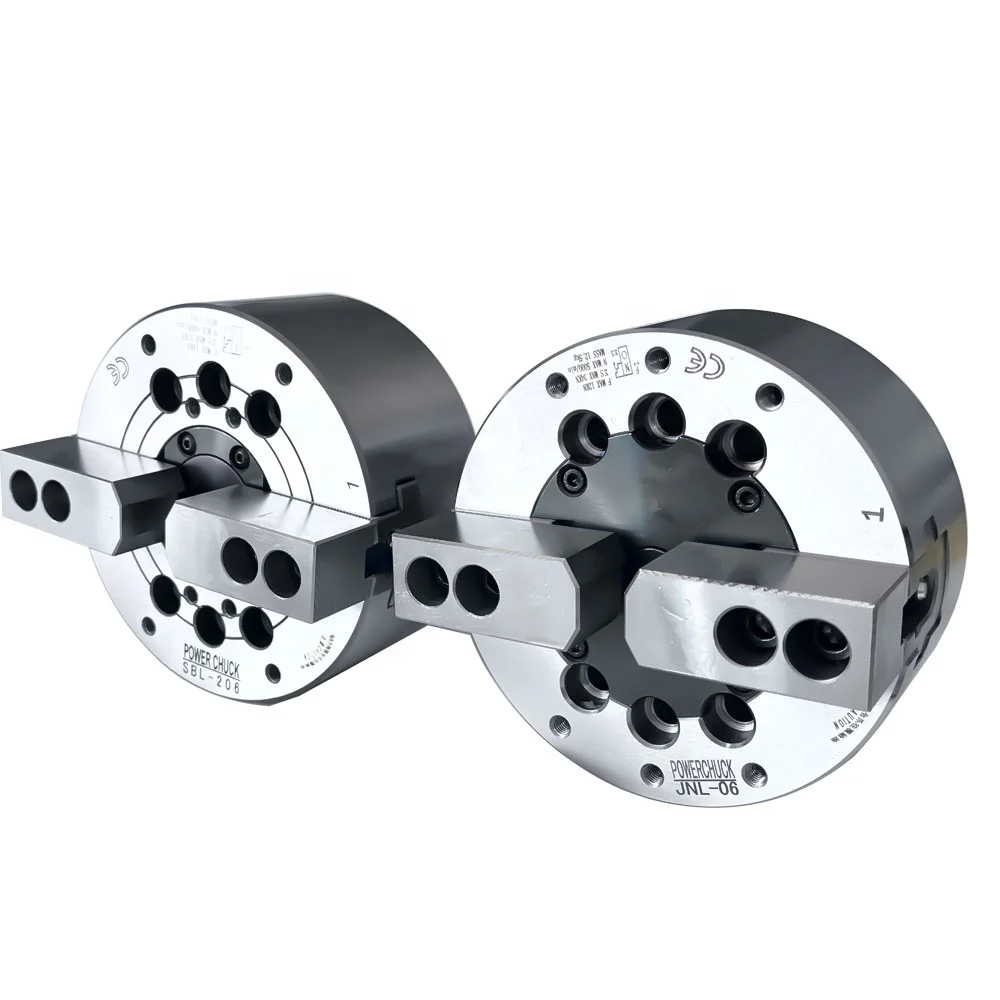 Though-hole Power Chucks 8inch Pneumatic / Hydraulic CNC Lathe Chuck SB-3K08 3-jaw 8 Inch Hydraumatic Chucks