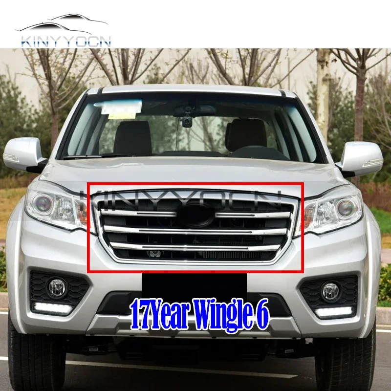 Grilles For Great Wall Wingle 5 6 7 Front Bumper Grill Center Grille