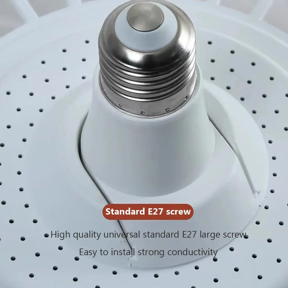 LED Ceiling Fan Light Smart Remote Control E27 Screw Ceiling Fan Light Led Lamp 2-in-1 Bead Ceiling Lamp For Living Room Bedroom