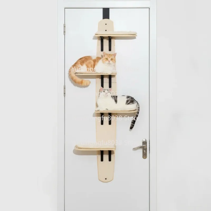 

Hanging Door Cat Climbing Table, No Punching Cat Climbing Frame