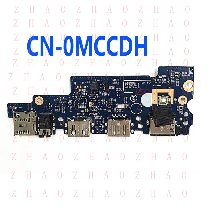 

L+ For DELL Latitude 3520 E3520 USB Audio Ethernet IO Board 203513-1 0MCCDH MCCDH